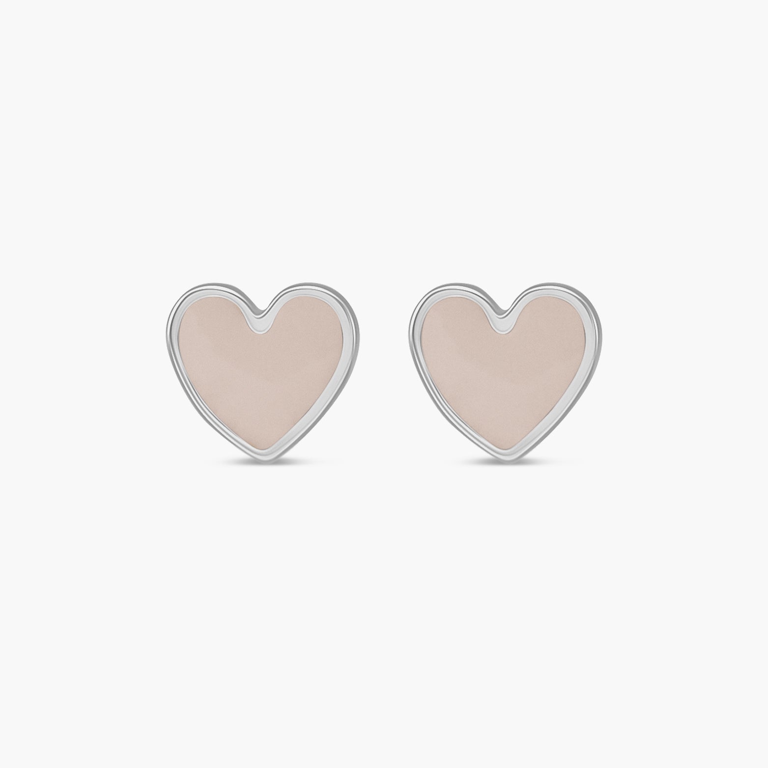 Heart Earrings in 14K Gold