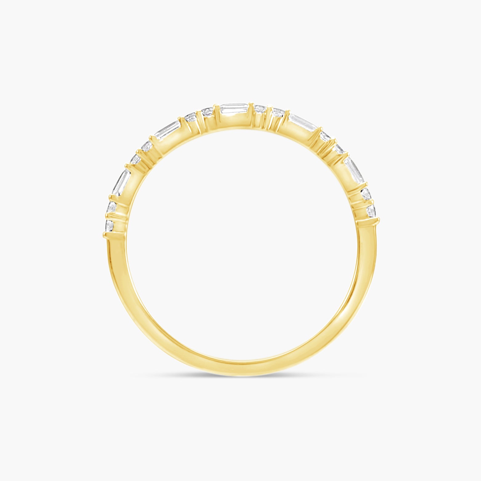 Natural Diamond Stackable Accented Ring