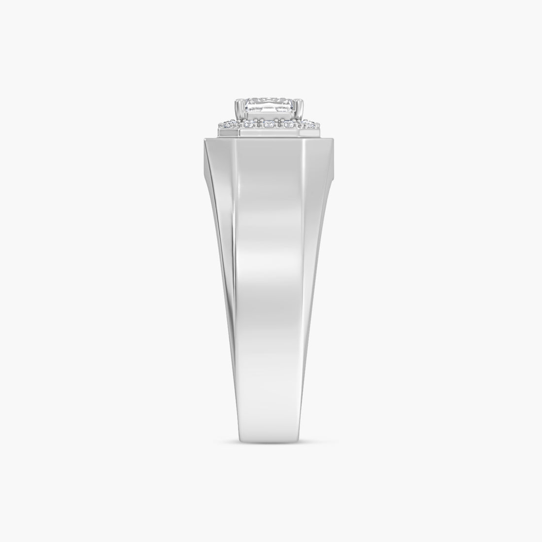 1 3/4 CTW Lab-Grown Diamond Halo-Style Band