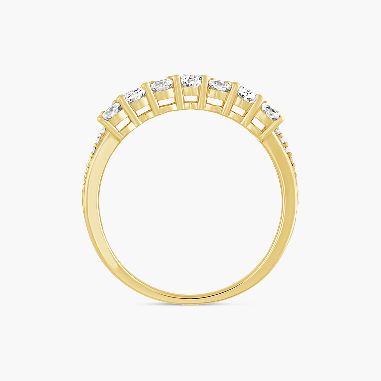 1 1/2 CTW Lab-Grown Diamond Anniversary Band