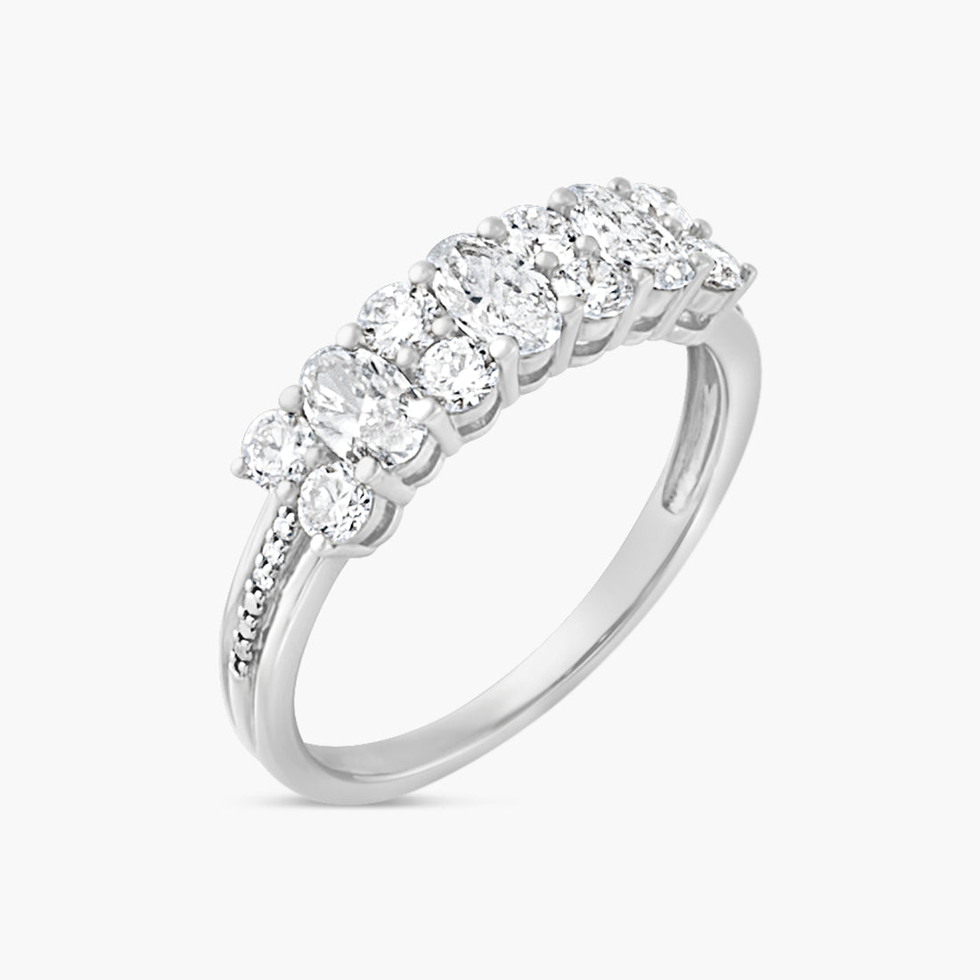 1 1/2 CTW Lab-Grown Diamond Anniversary Band
