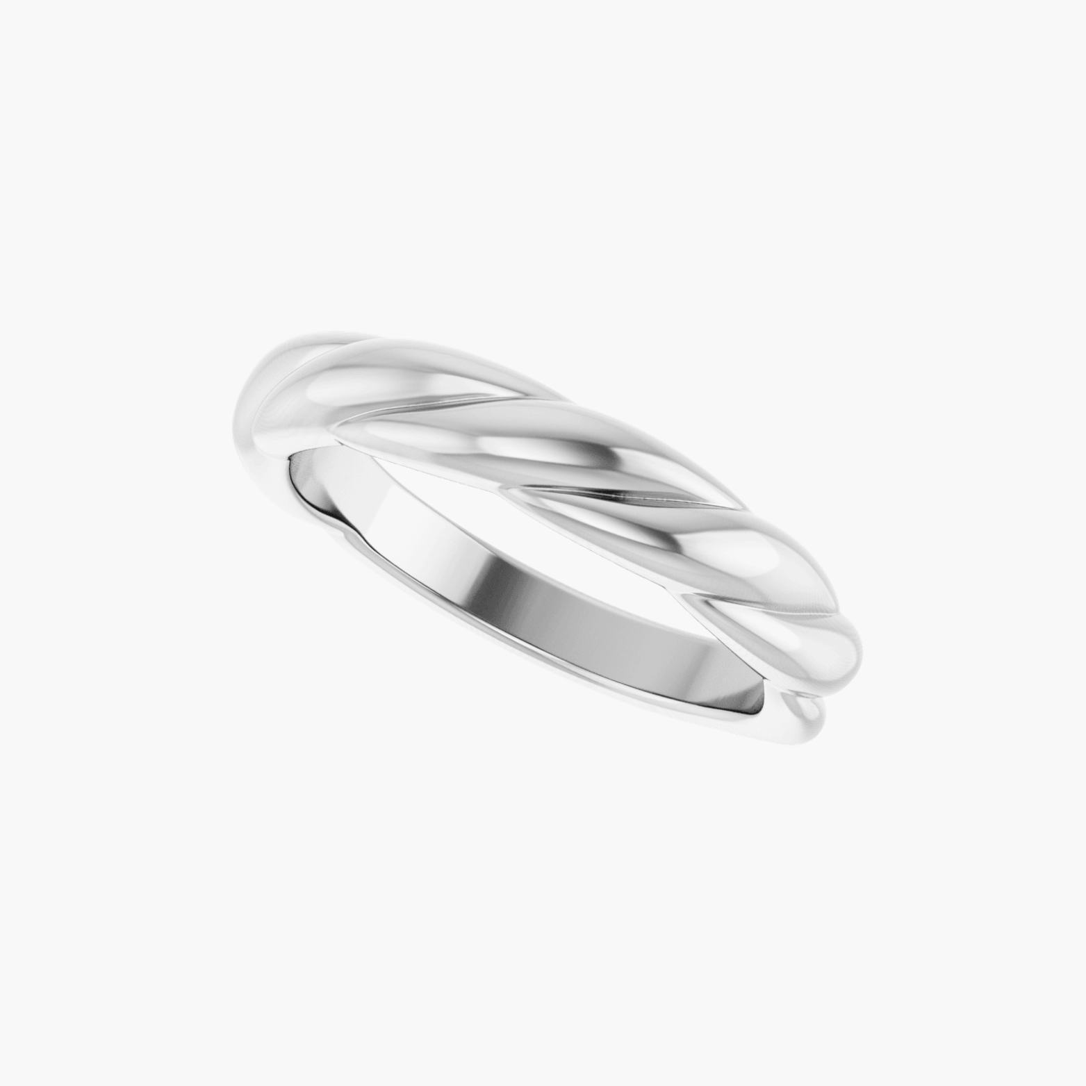 14K Gold Twisted Rope Ring