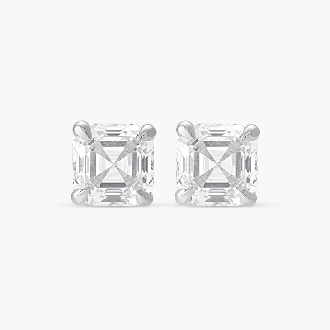 1/2 CTW Natural Diamond Solitaire Stud Earrings
