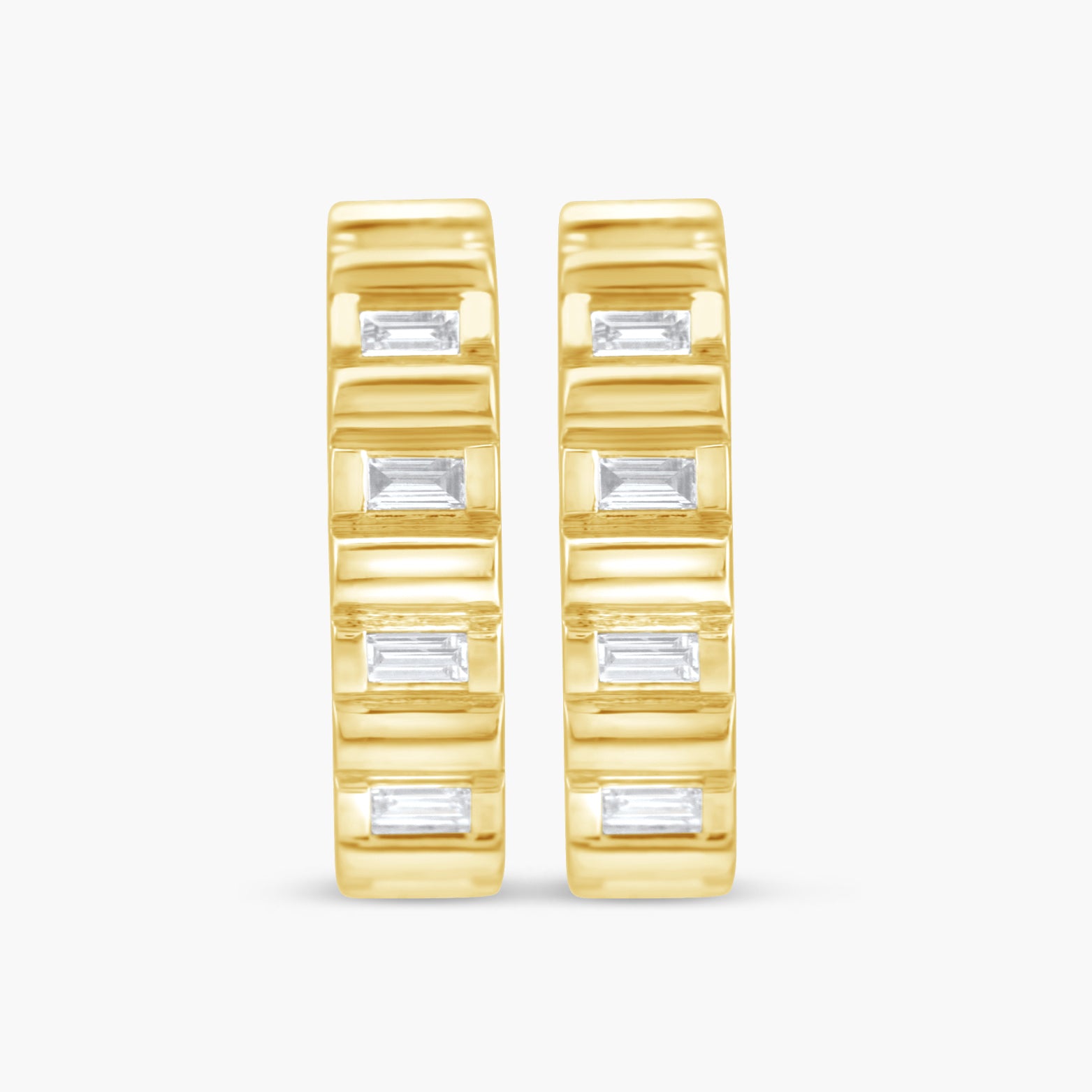 1/5 CTW Natural Diamond 11.6 mm Hoop Earrings