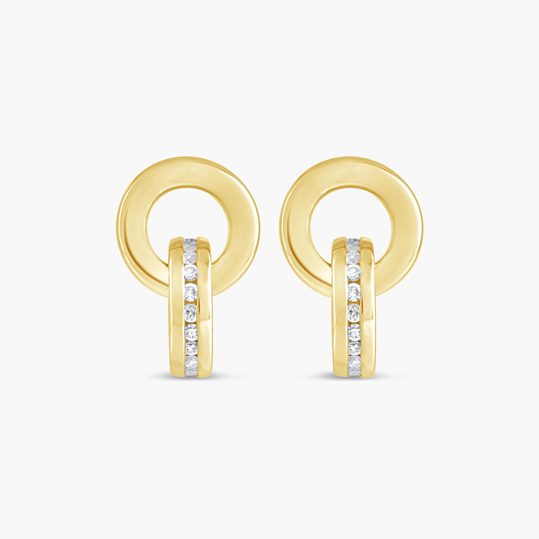 1/6 CTW Natural Diamond Accented Drop Earrings