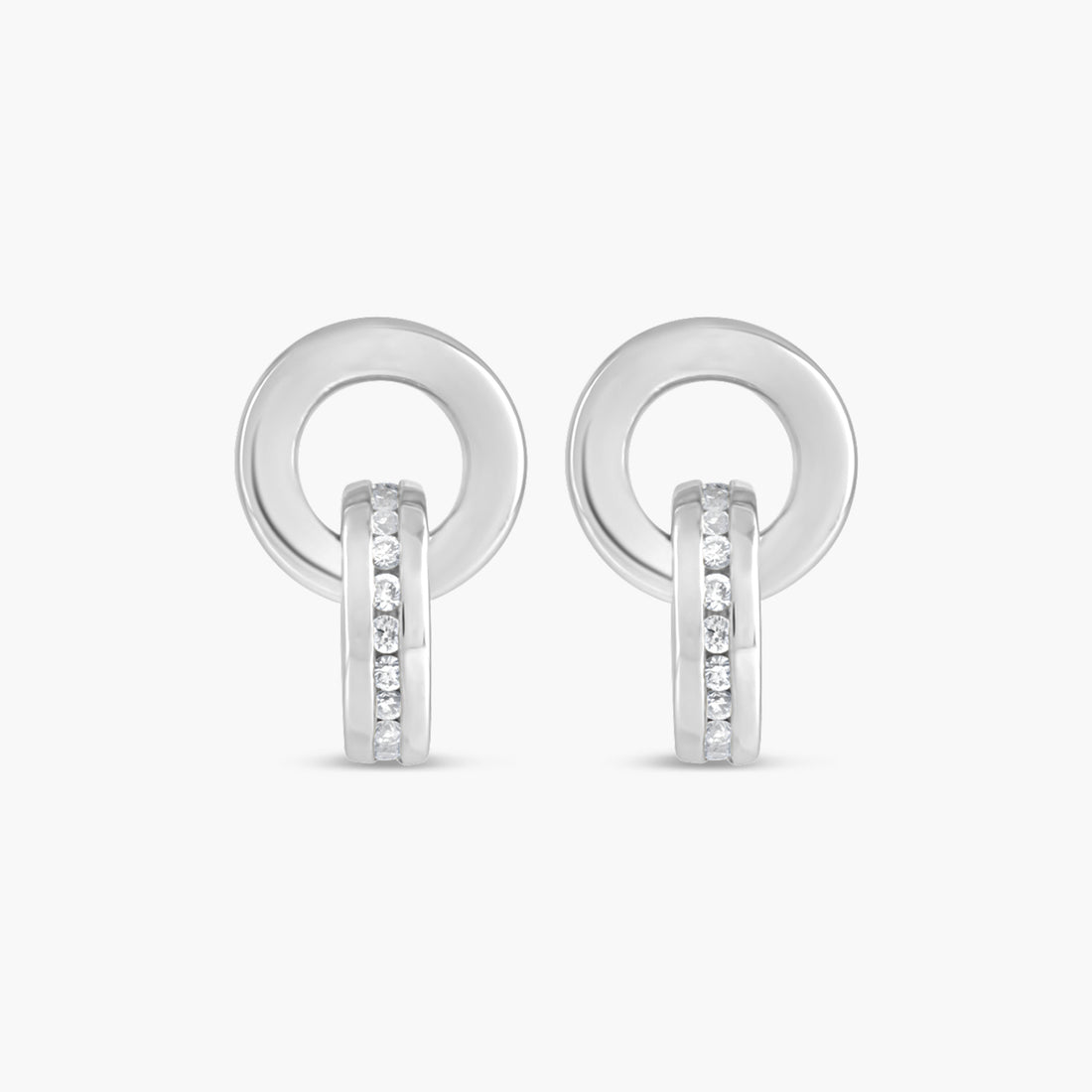 1/6 CTW Natural Diamond Accented Drop Earrings