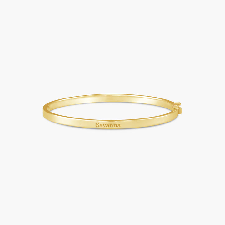 Hinged Bangle Bracelet