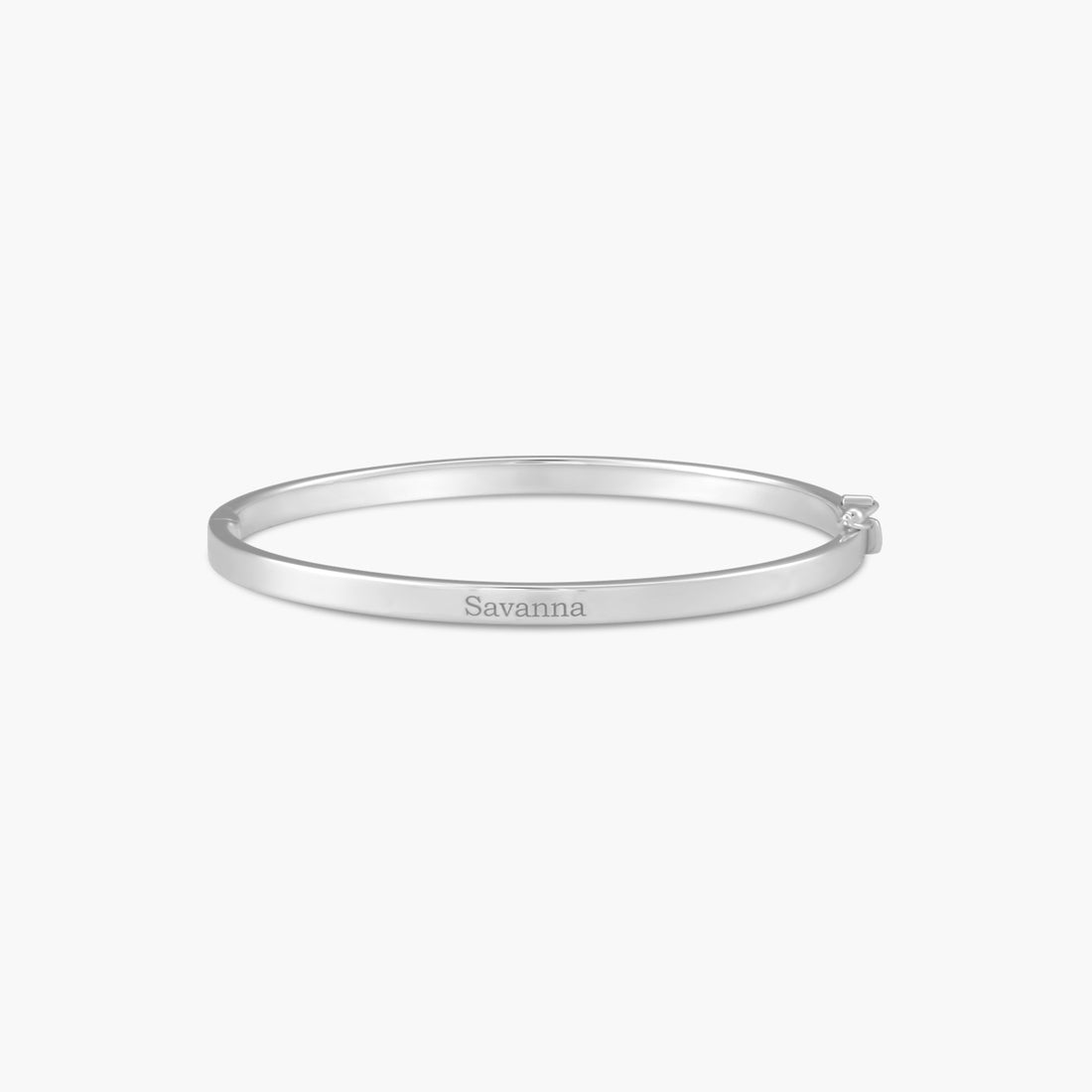 Hinged Bangle Bracelet