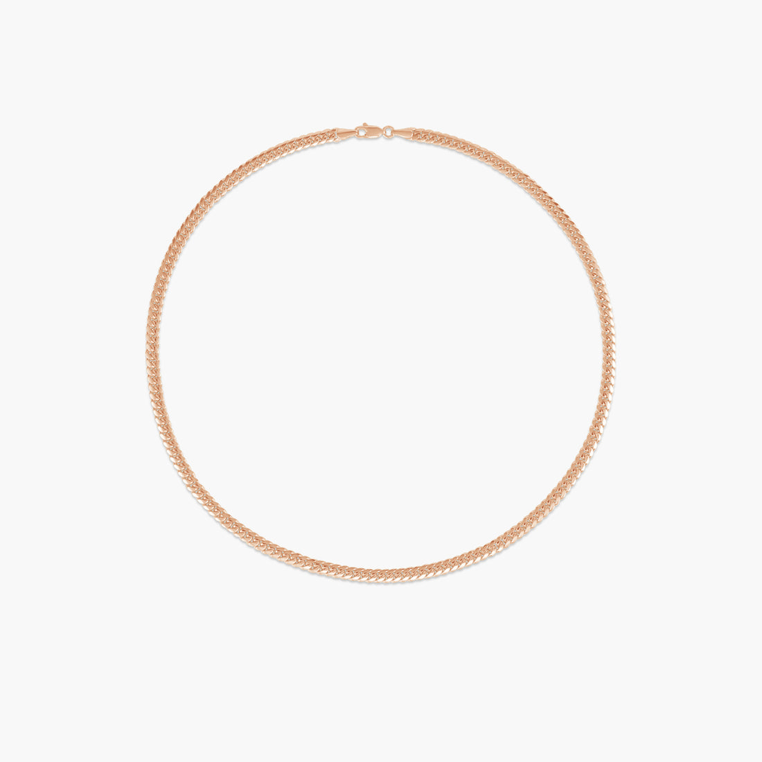 4.35 mm Miami Cuban Curb 8" Chain