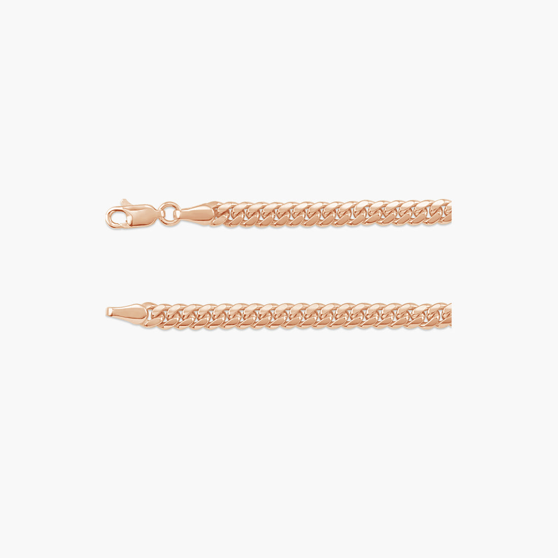 4.35 mm Miami Cuban Curb 8" Chain