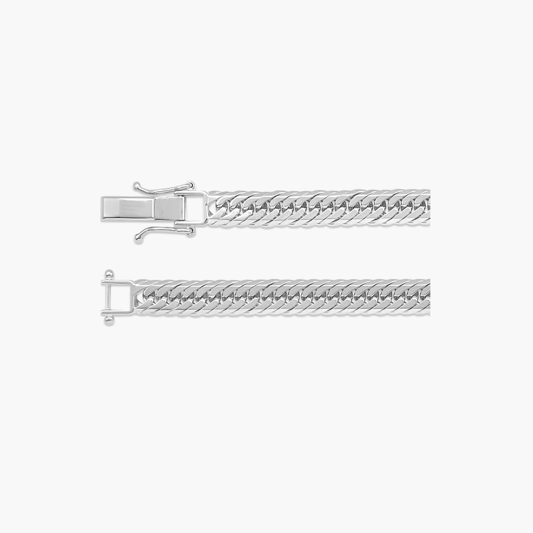 6.2 mm Diamond-Cut Curb 7 1/2" Chain