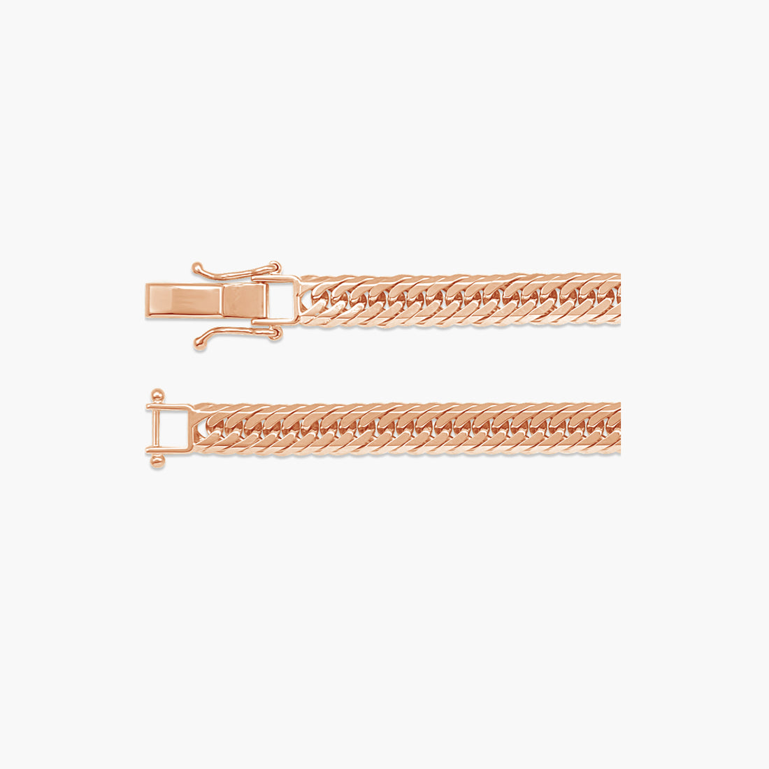 6.2 mm Diamond-Cut Curb 7 1/2" Chain