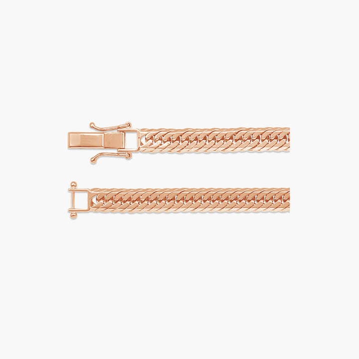 6.2 mm Diamond-Cut Curb 7 1/2" Chain