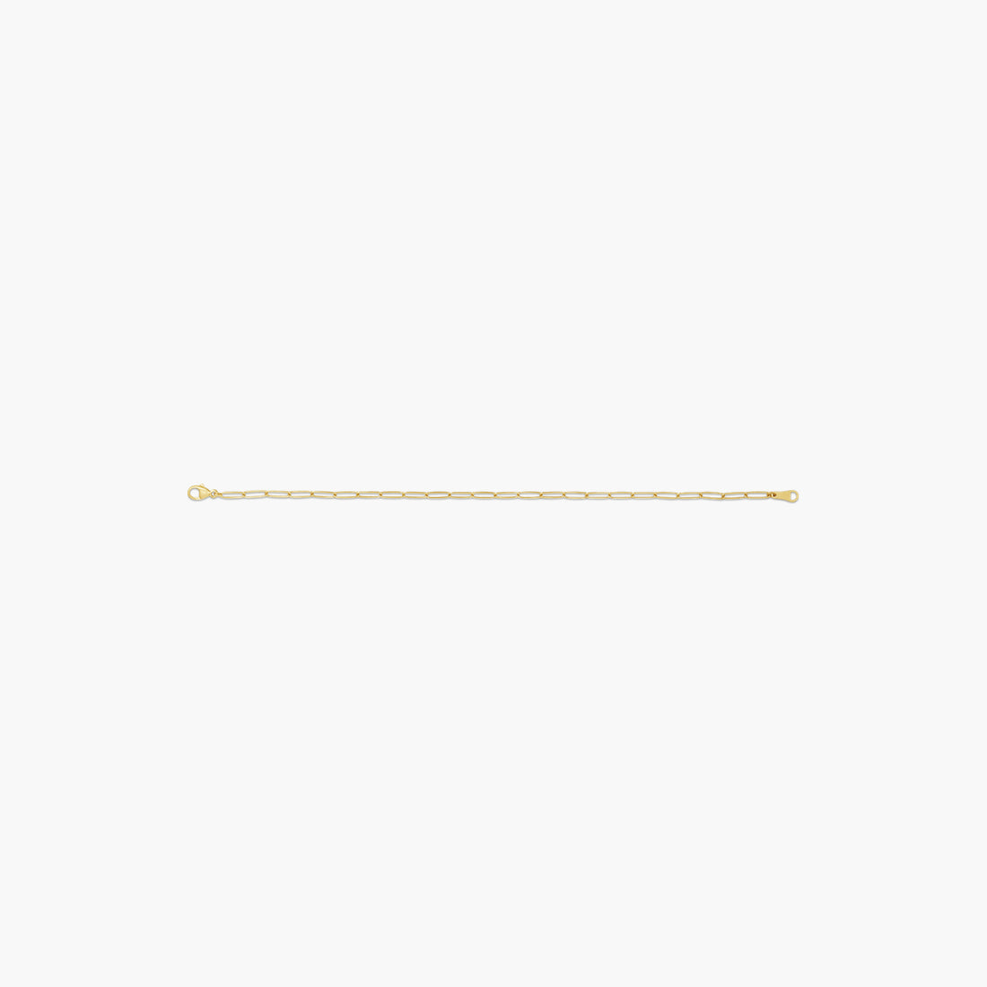 2.4 mm Paperclip-Style 7" Chain