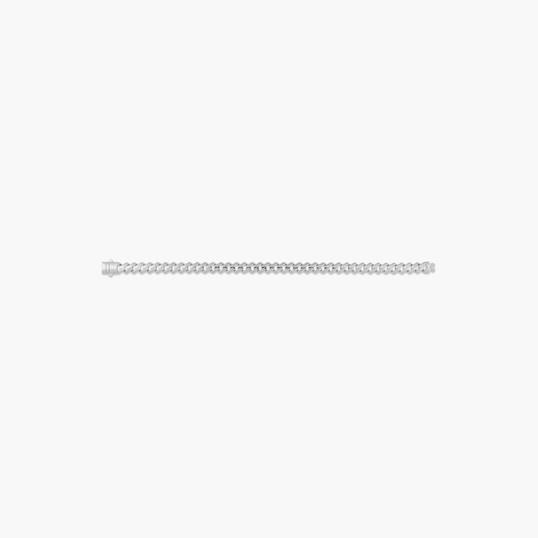 14K Yellow 7.4 mm Monaco Edge Curb 8 1/4" Chain