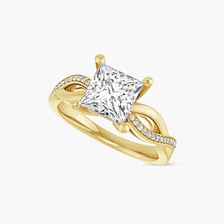 The Accented Rue Square Yellow Gold
