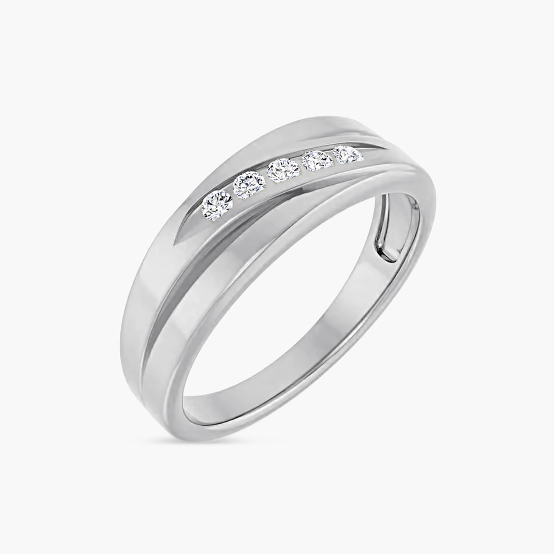 Accented Stepped-Edge Tapered Band