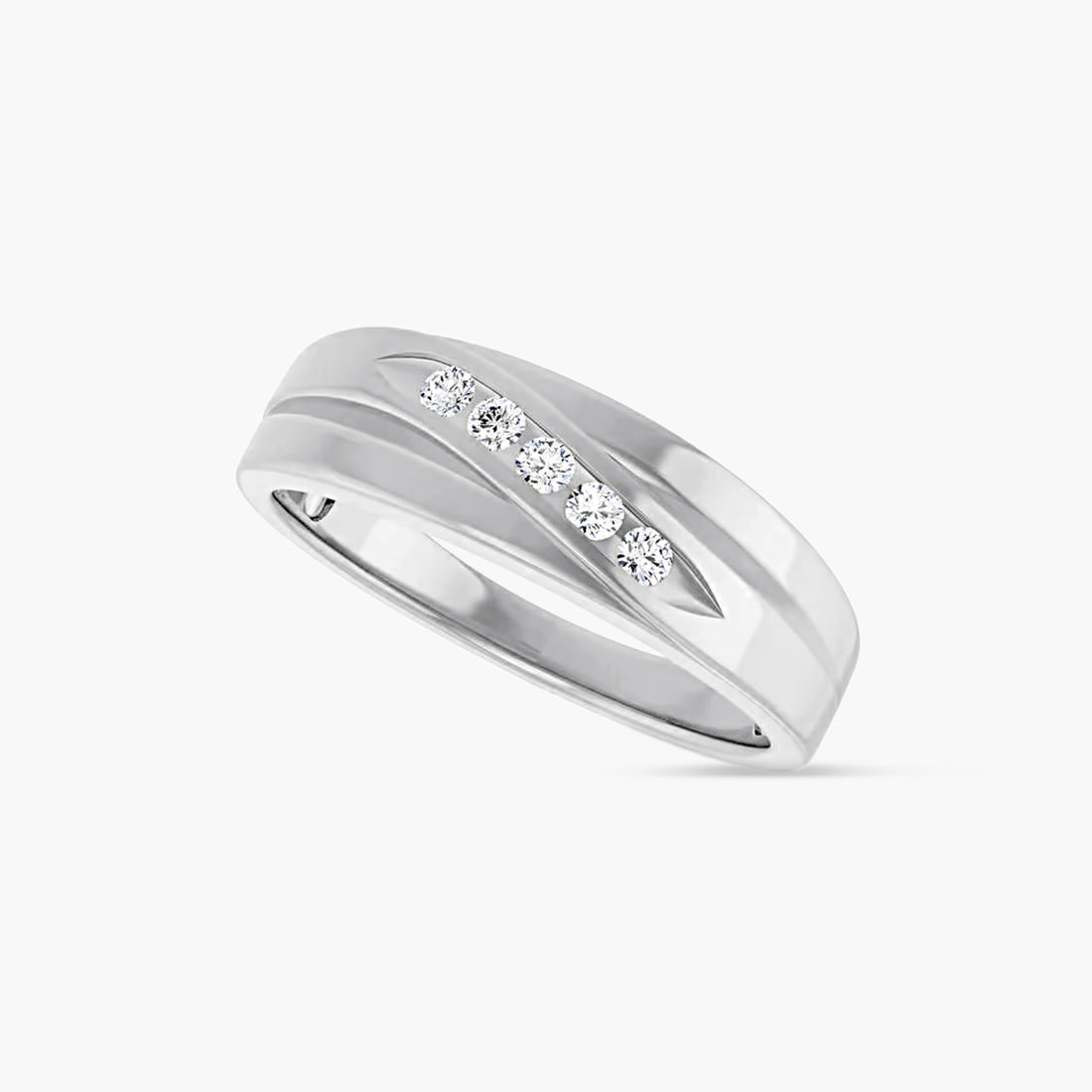 Accented Stepped-Edge Tapered Band
