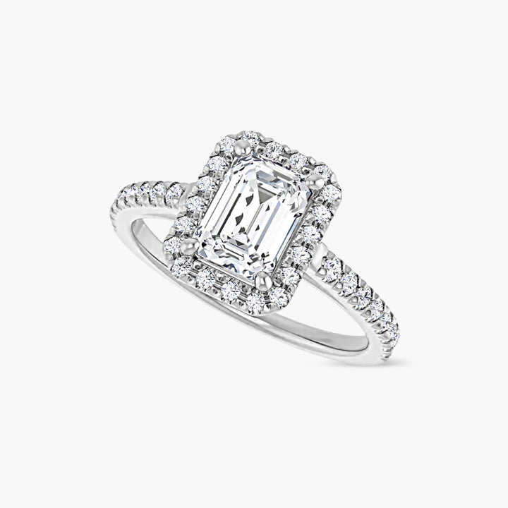 The Halo Brielle Emerald