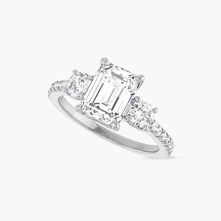 The Three Stone Shiloh Emerald