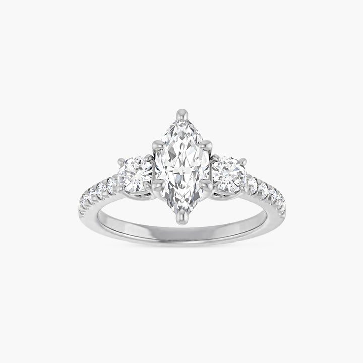 The Three Stone Shiloh Marquise