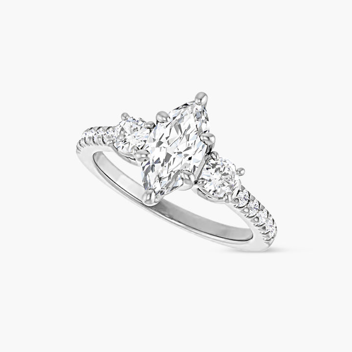 The Three Stone Shiloh Marquise