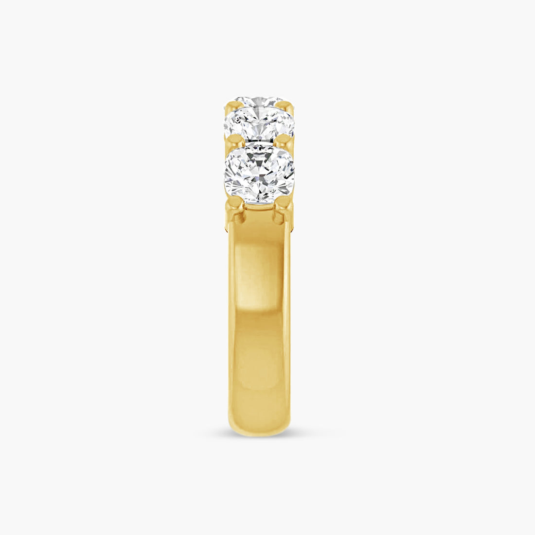 Cushion Five-Stone Anniversary Band