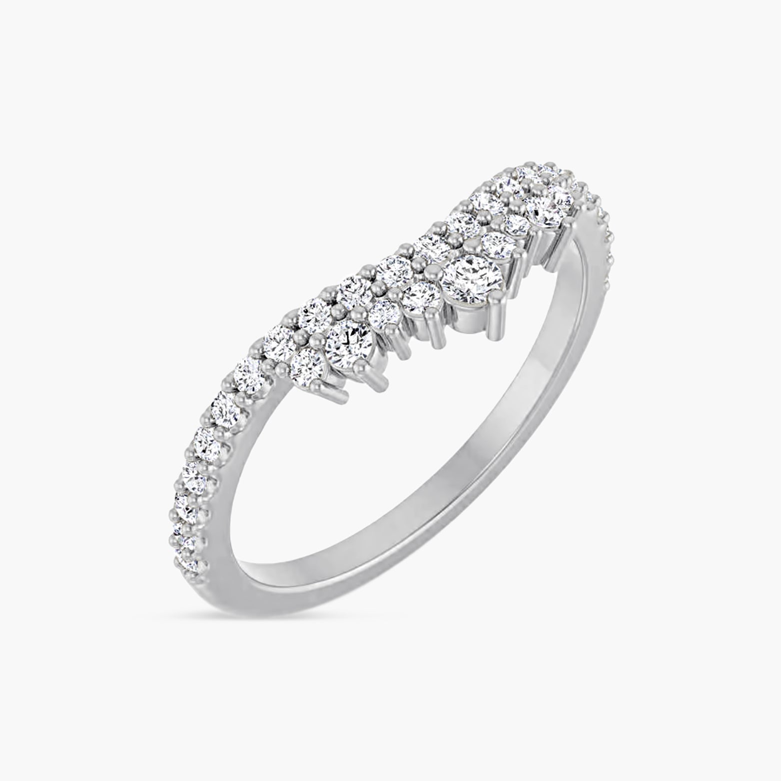 1/3 CTW Diamond Contour Band