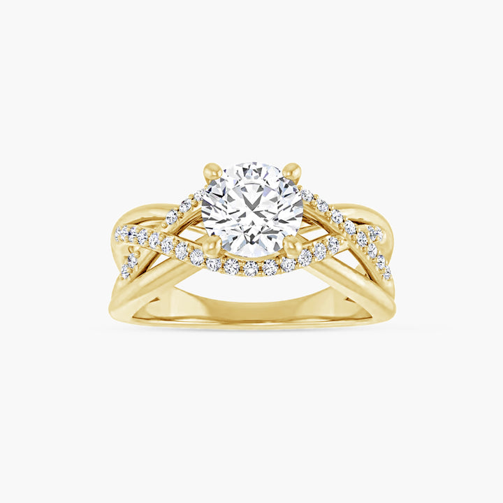 The Accented Liv Yellow Gold