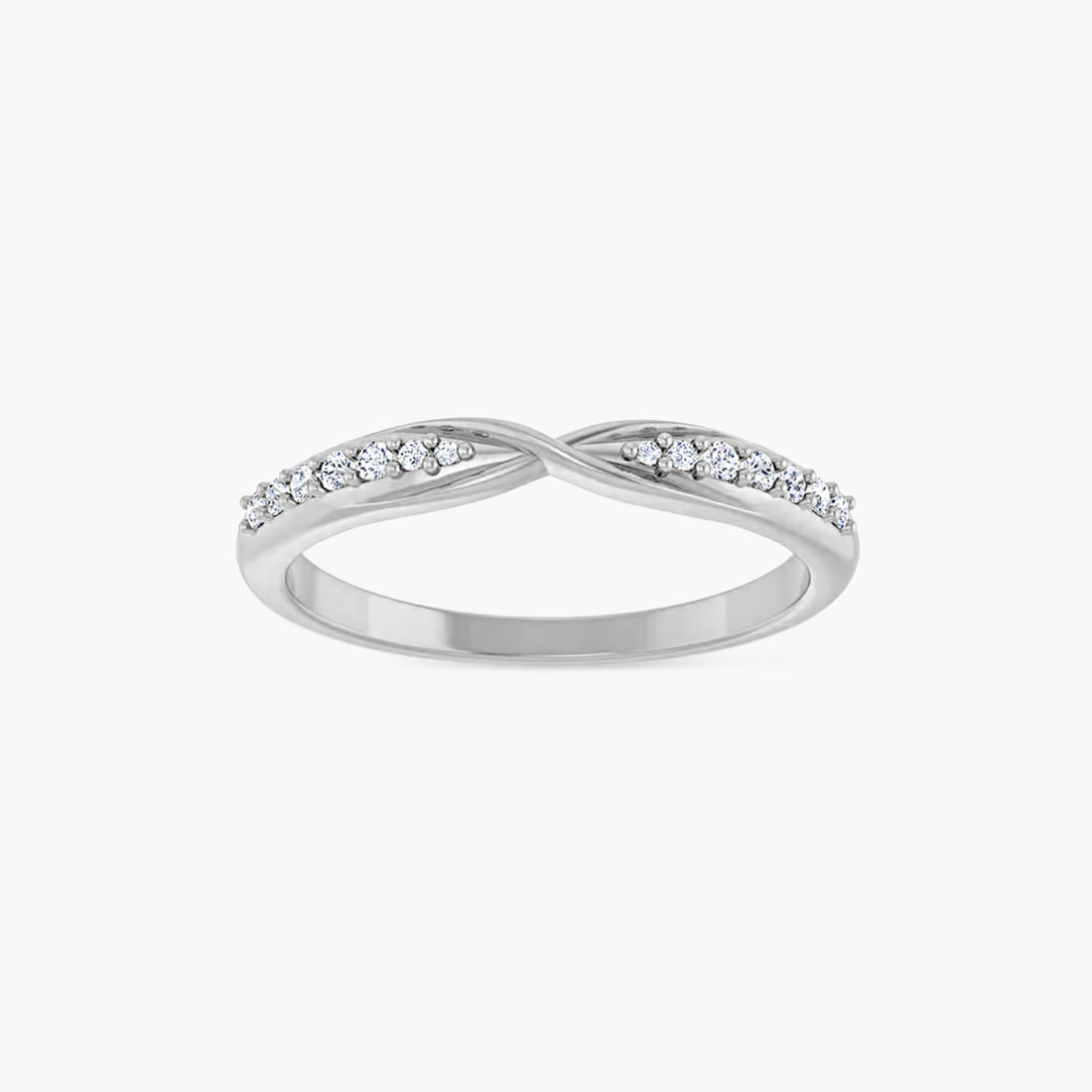 1/10 CTW Diamond Contour Anniversary Band