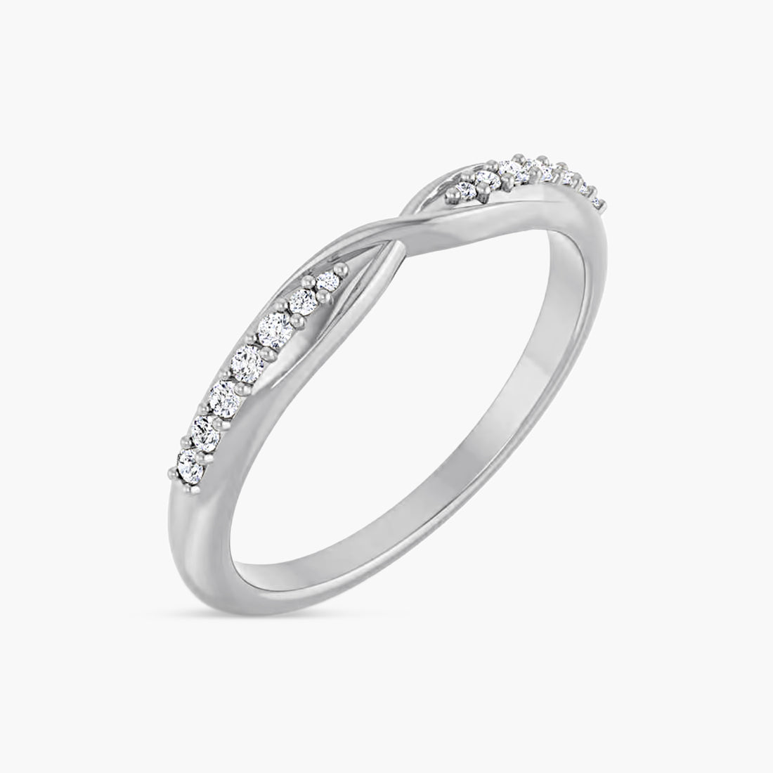 1/10 CTW Diamond Contour Anniversary Band