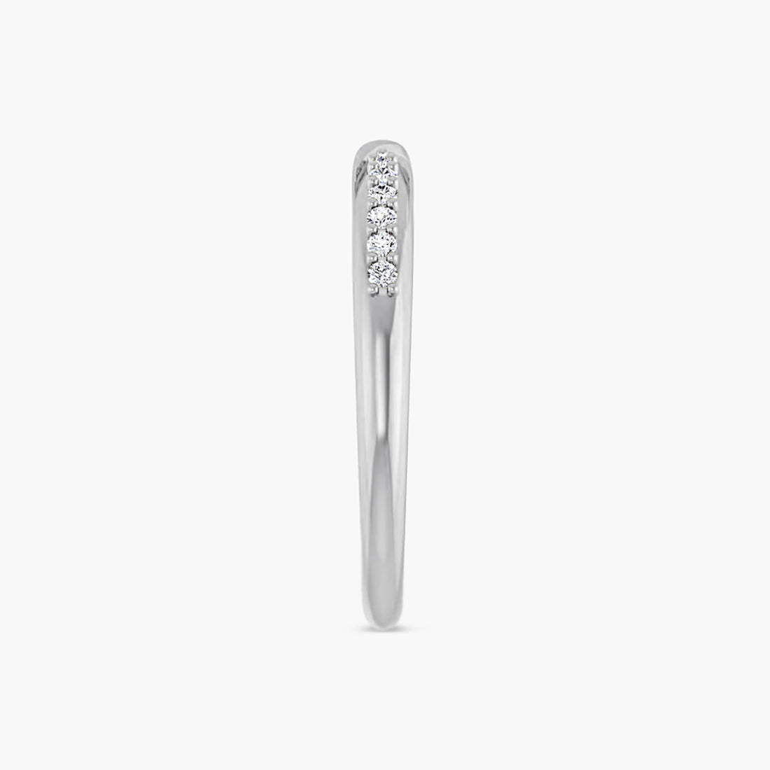 1/10 CTW Diamond Contour Anniversary Band