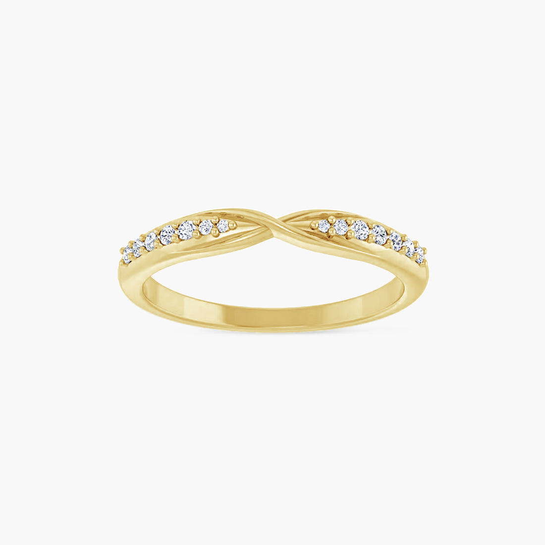 1/10 CTW Diamond Contour Anniversary Band