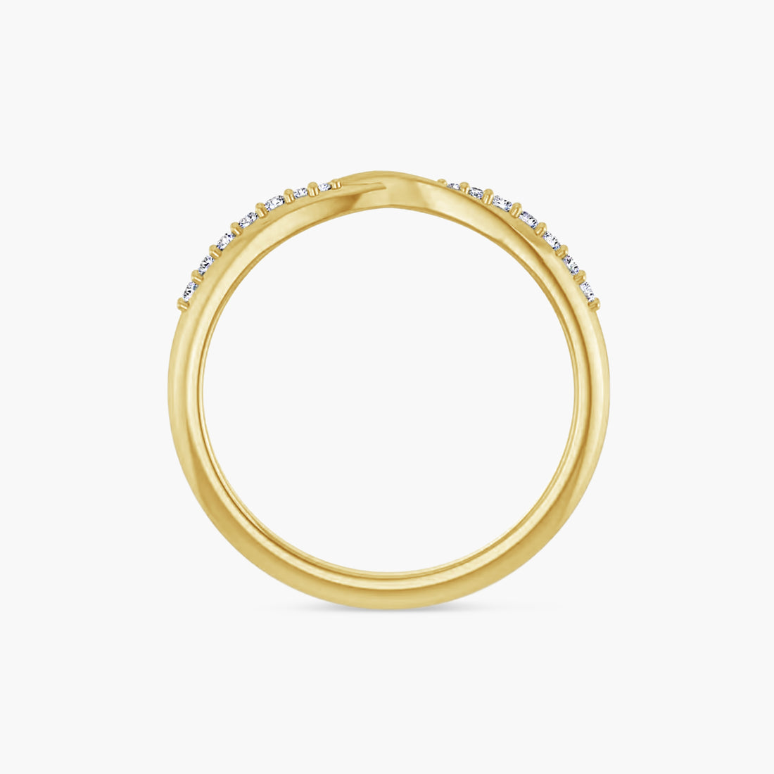 1/10 CTW Diamond Contour Anniversary Band