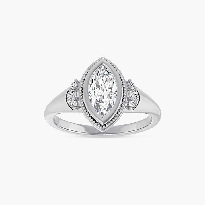 The Bezel-Set Tessa Marquise