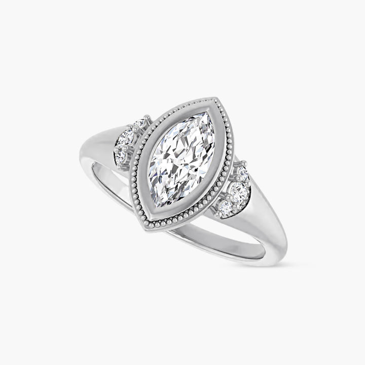 The Bezel-Set Tessa Marquise