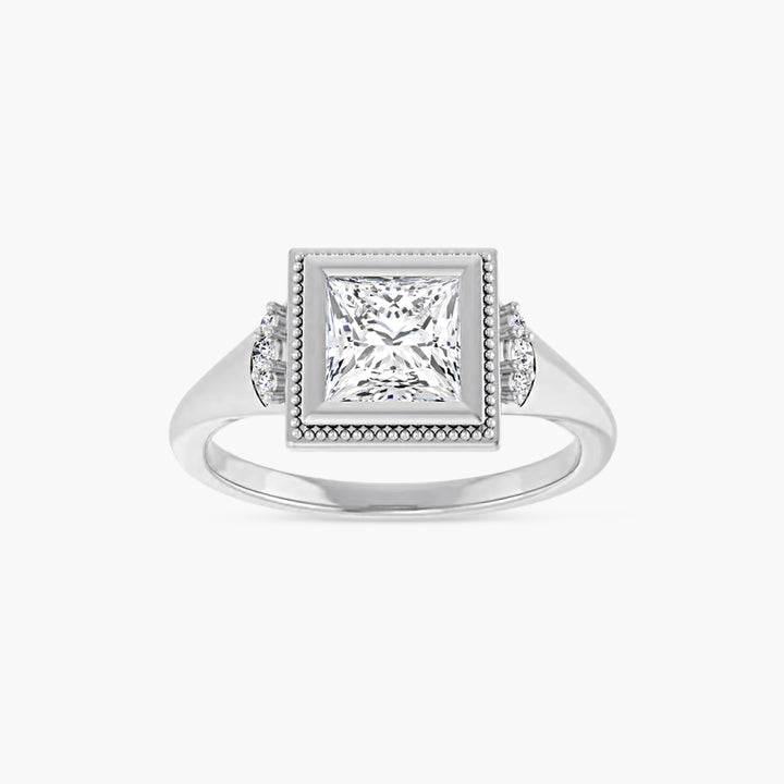 The Bezel-Set Tessa Square