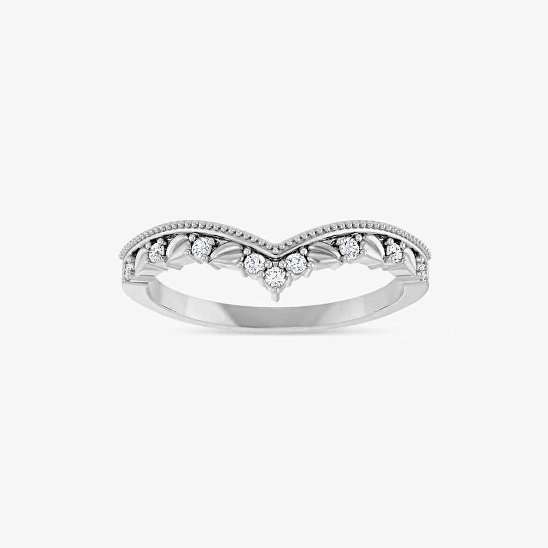 .08 CTW Natural & Lab-Grown Diamond Contour Band