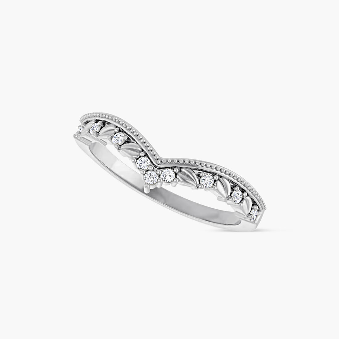 .08 CTW Natural & Lab-Grown Diamond Contour Band