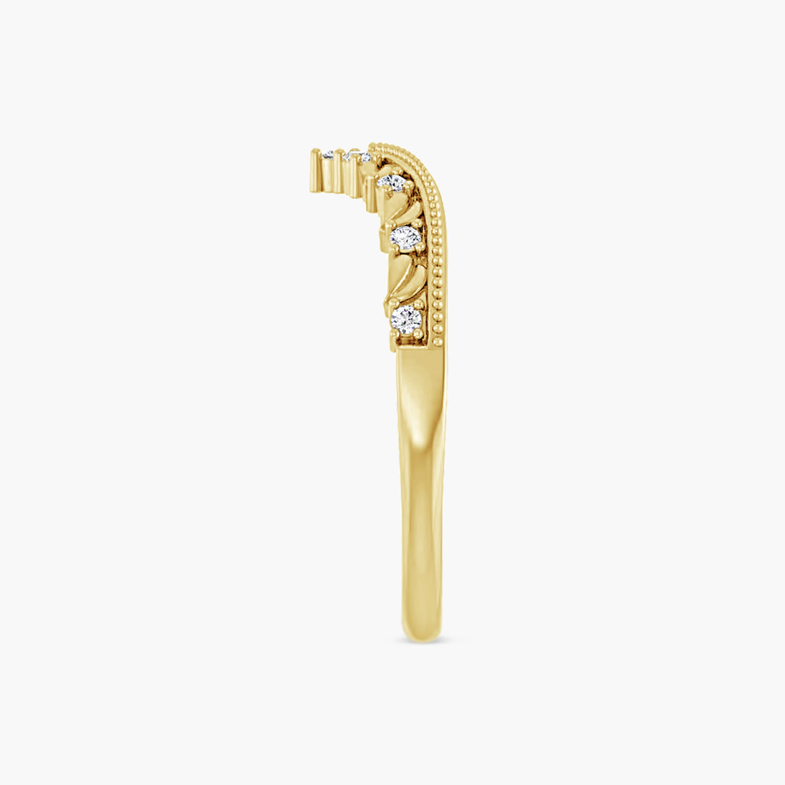 .08 CTW Natural & Lab-Grown Diamond Contour Band