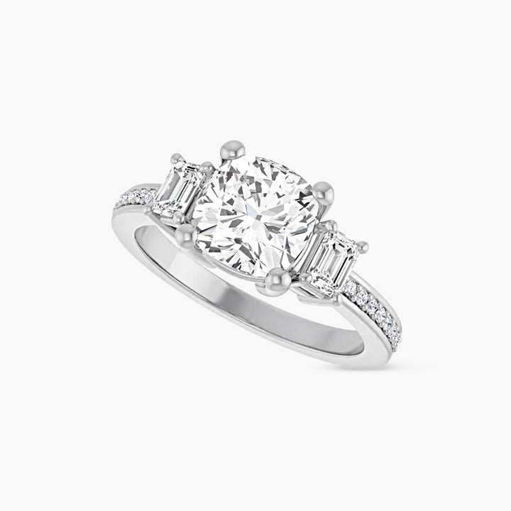 The Three Stone Amara Cushion