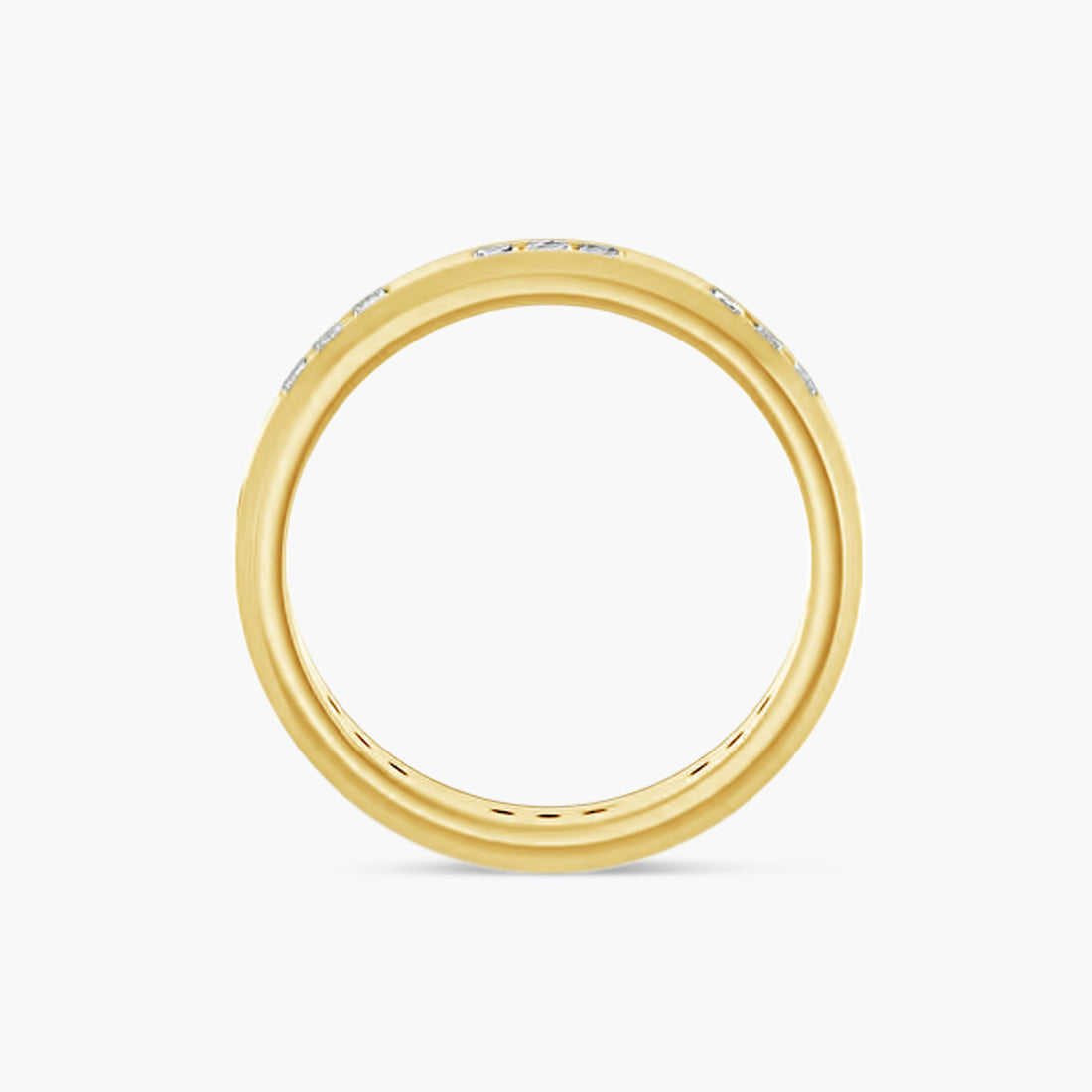 Asscher Accented Men's Band