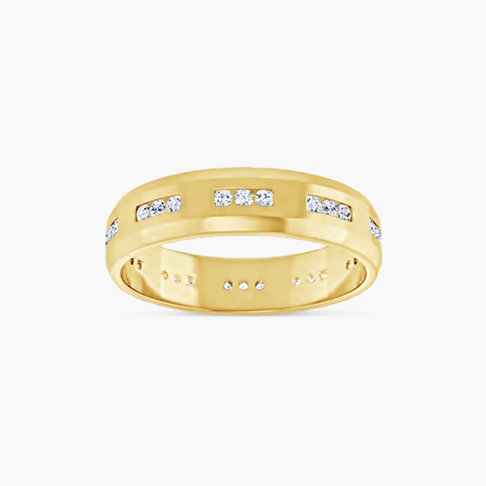 Round Accented Men's Band