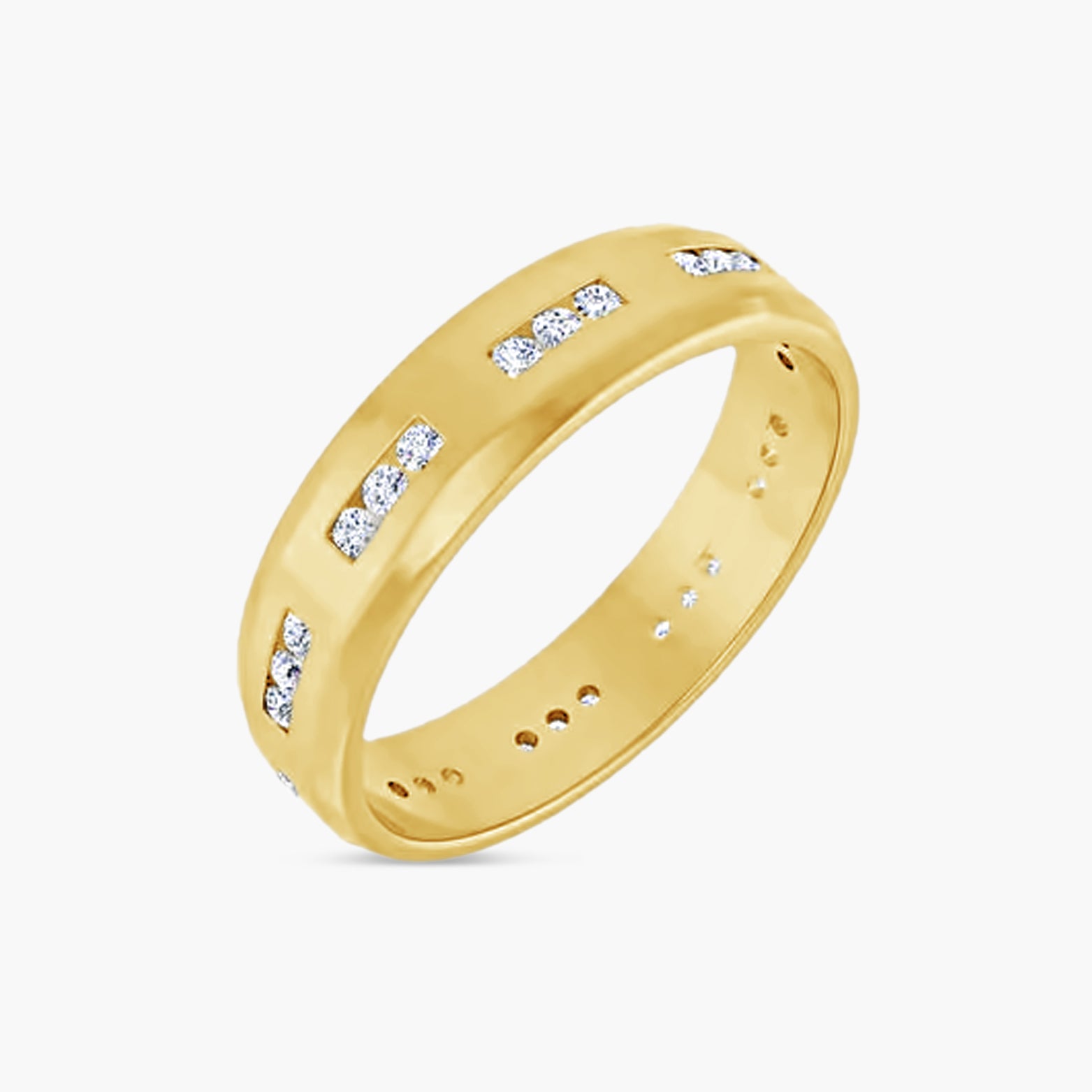 Round Accented Men's Band