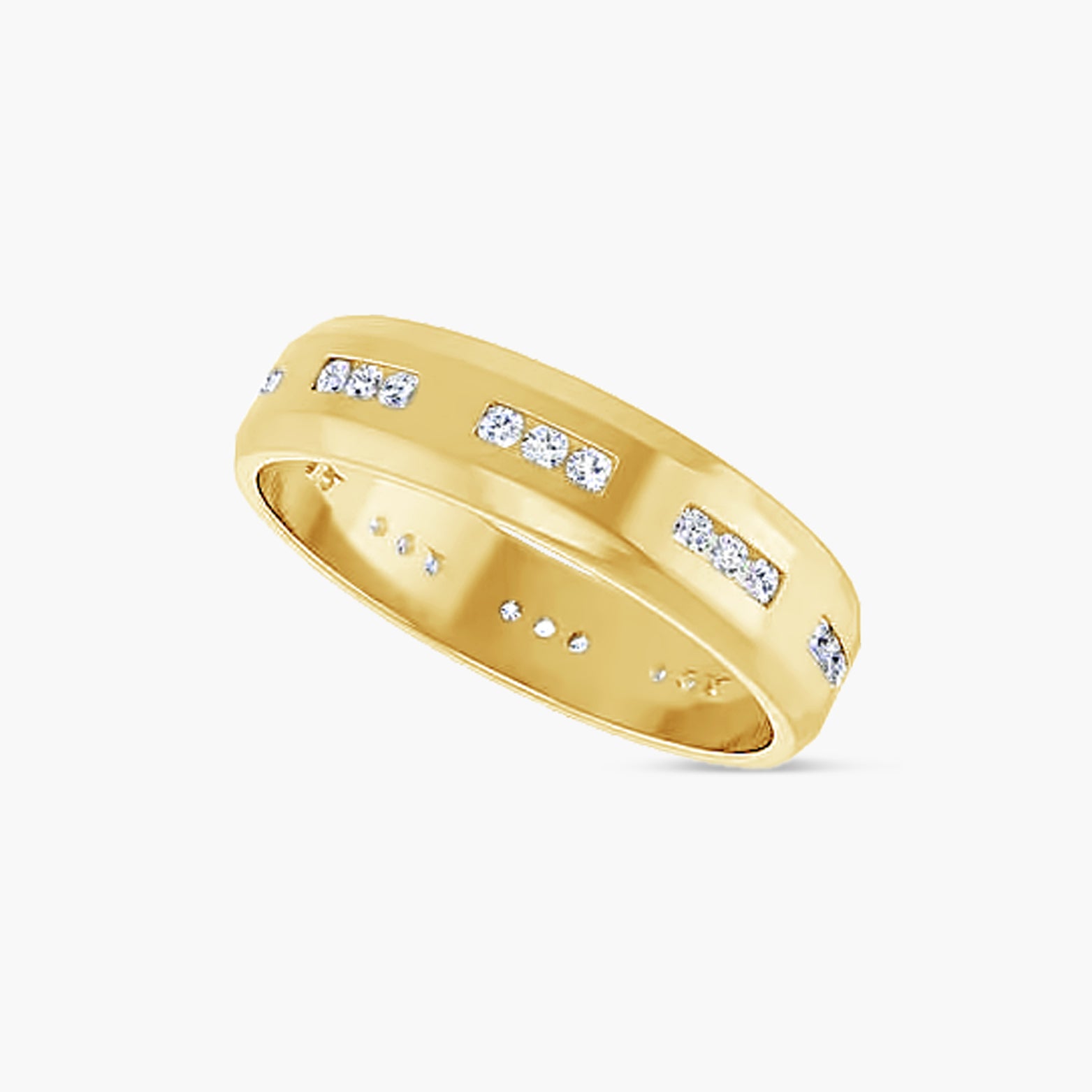 Round Accented Men's Band