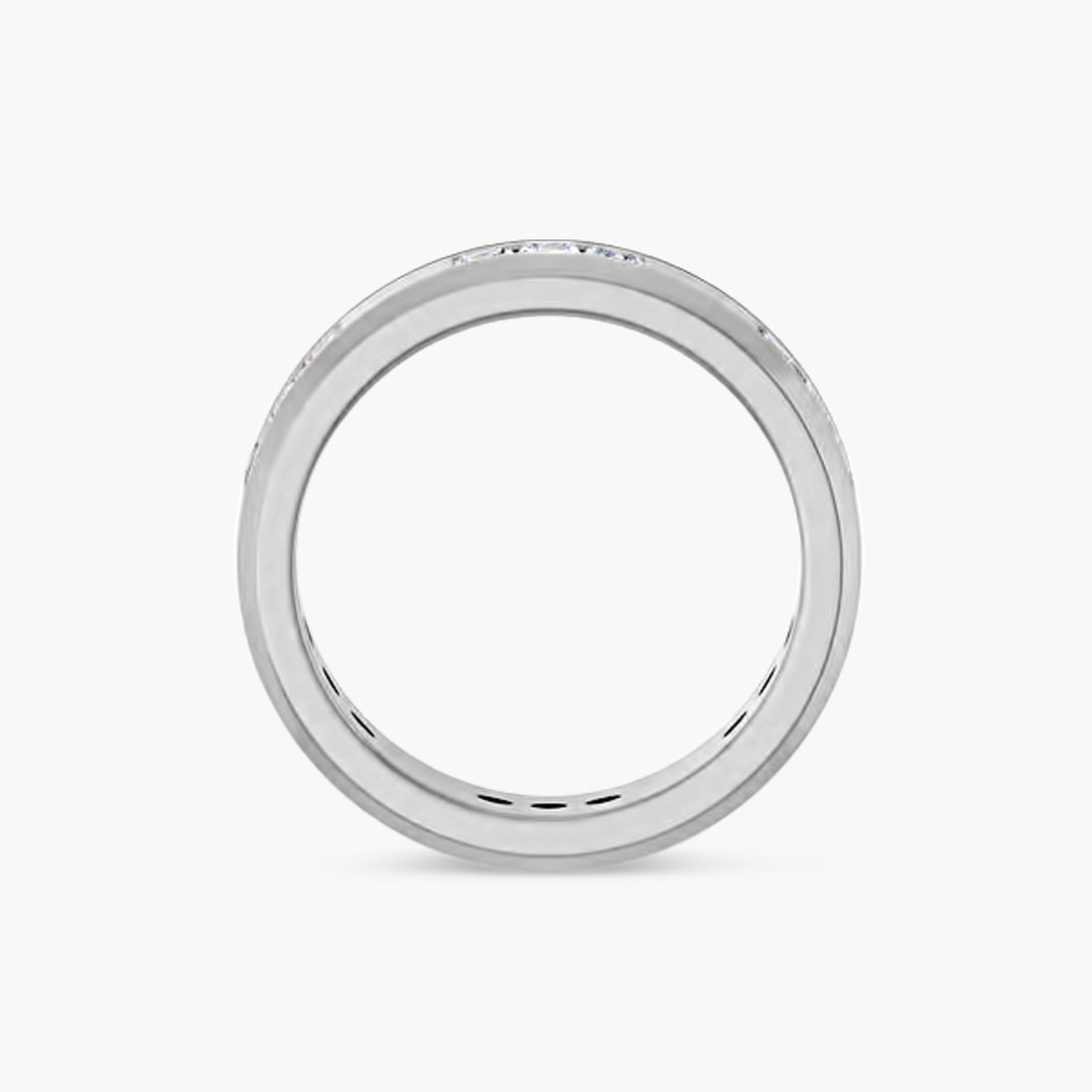 Asscher Accented Men's Band