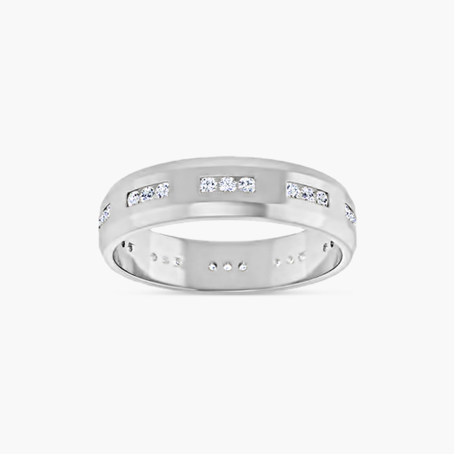 Round Accented Men's Band