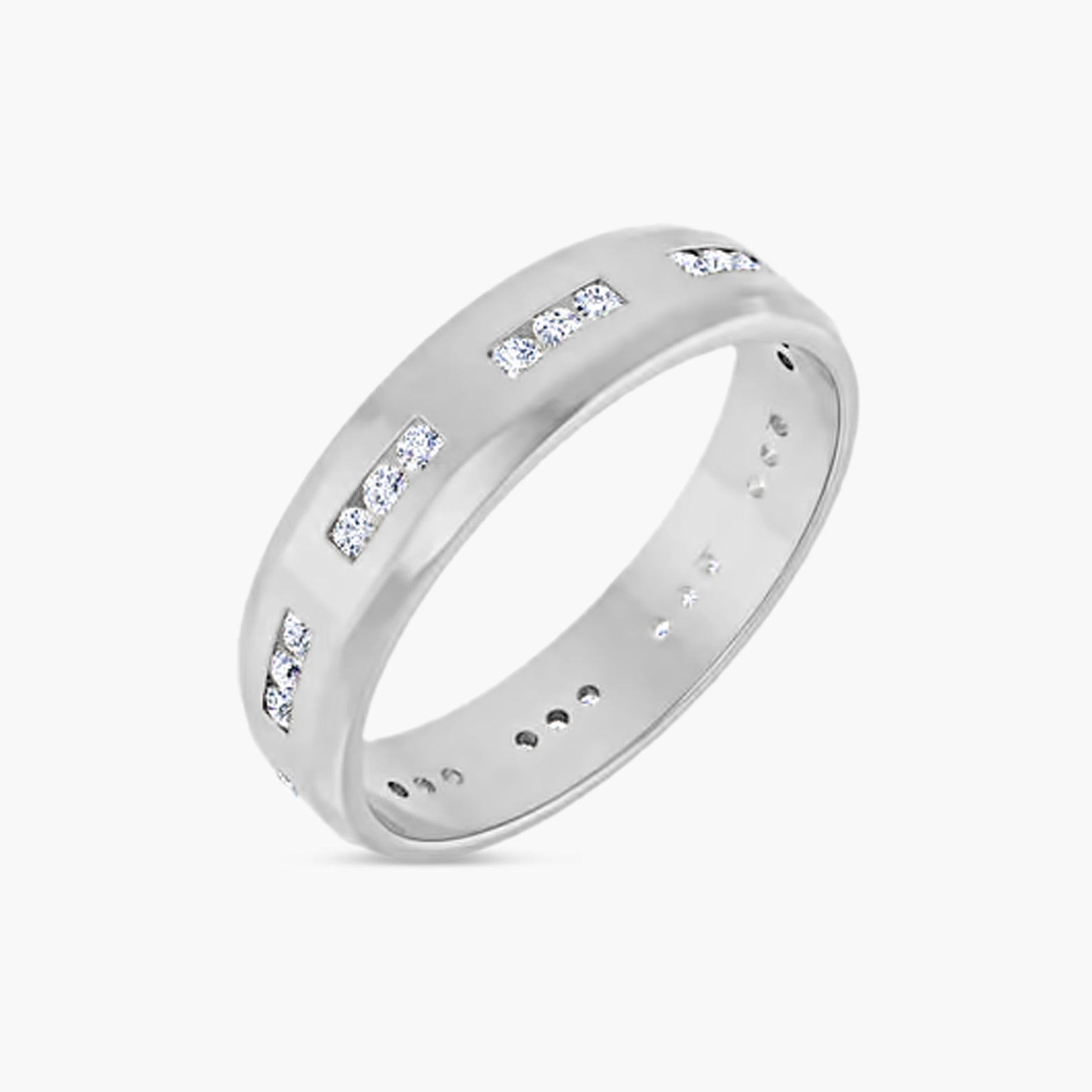 Round Accented Men's Band