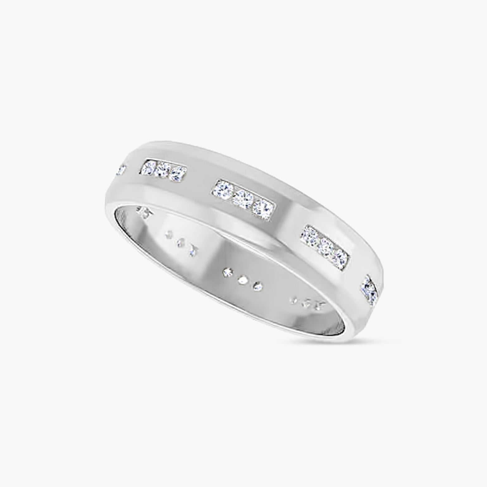 Round Accented Men's Band