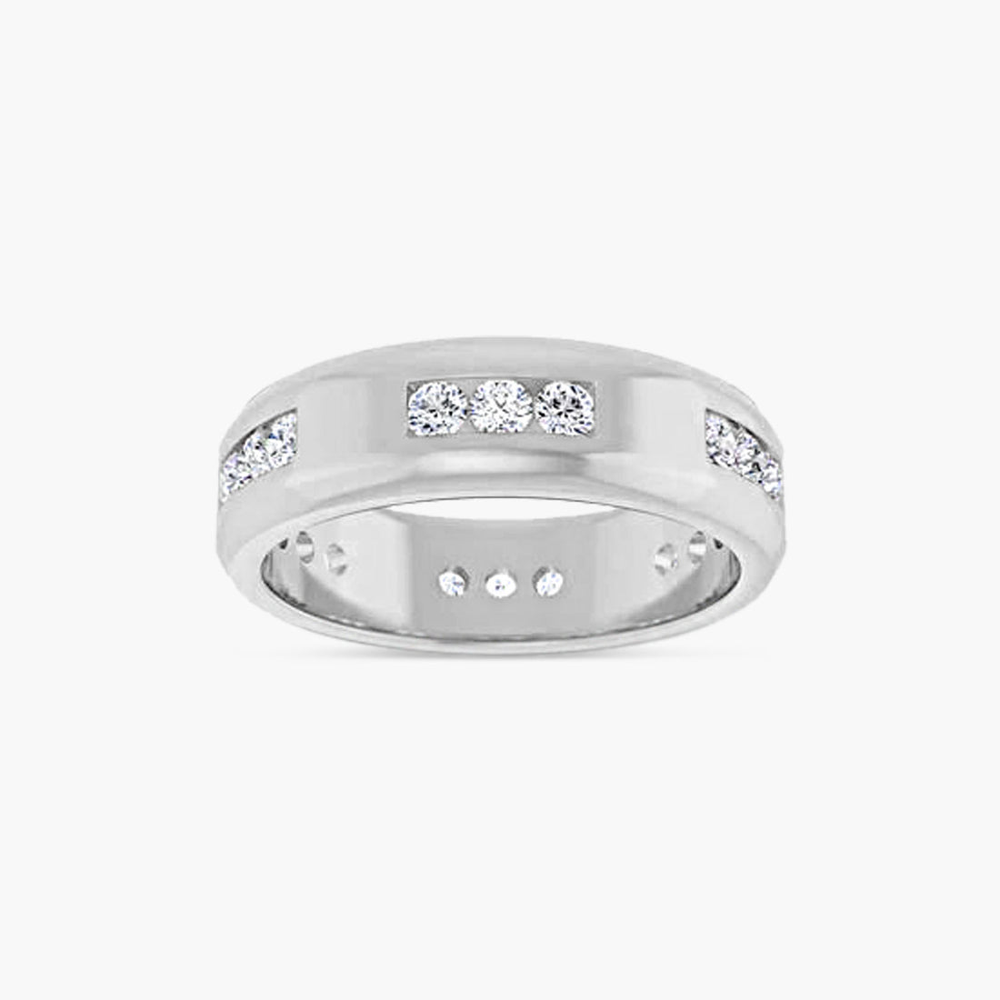 Round Accented Men's Band